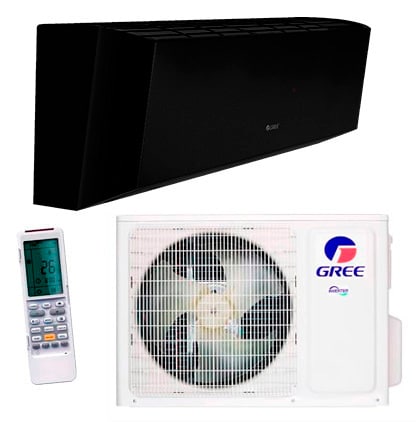 Инверторный кондиционер Gree “Amber Standart Black/Black Inverter” GWH09YC-K6DNA1A